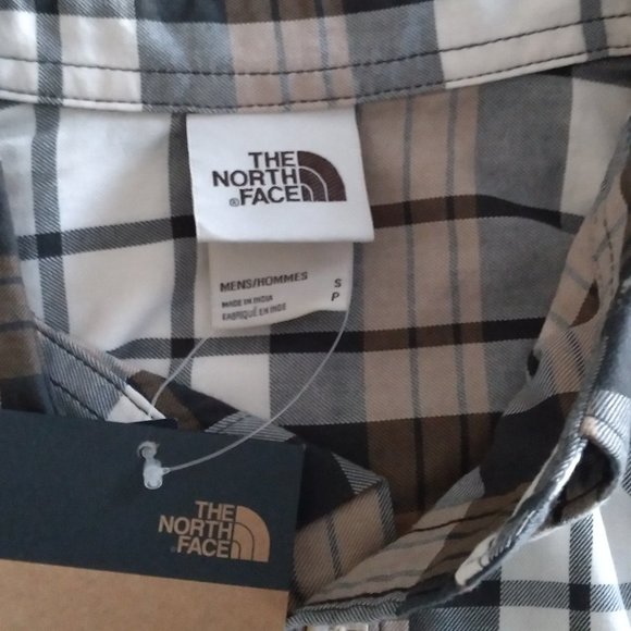 🆕 The North Face Men's L/S Hayden Pass 2.0 Shirt, SM-Vintage White Heritage P. - Picture 8 of 12